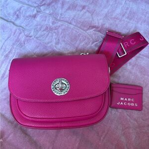 Marc Jacobs Fuchsia Crossbody Bag